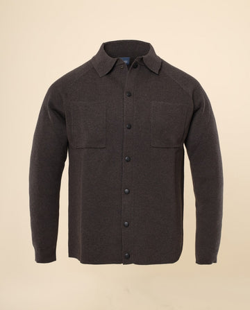 Casaco de Malha em Castanho